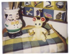 Yellow Mouse with Big Eyes